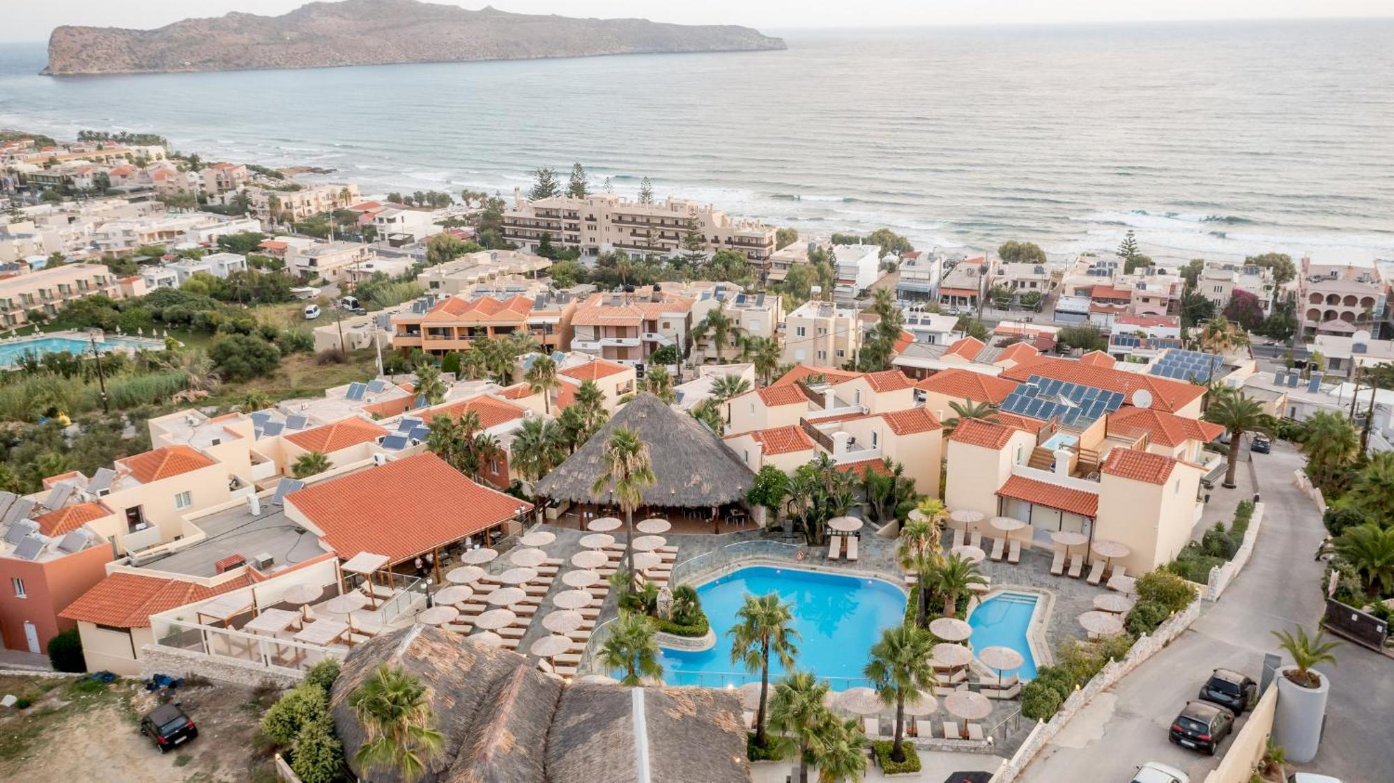Eurohotel Theo Hotel Агия-Марина Экстерьер фото
